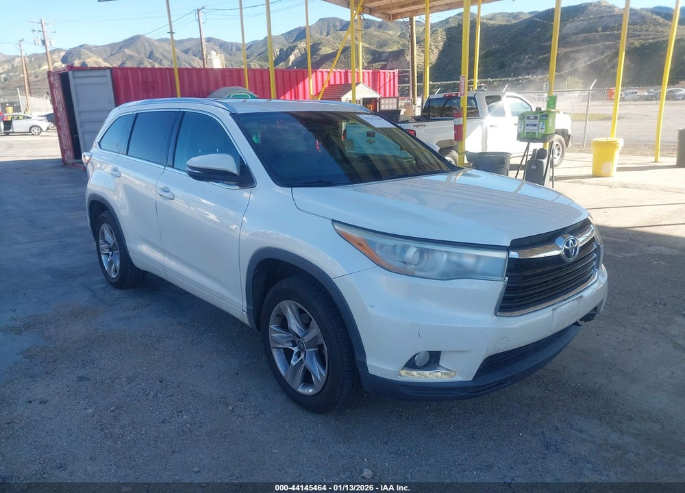 2016 TOYOTA HIGHLANDER LIMITED V6 VIN: 5TDYKRFH8GS181600