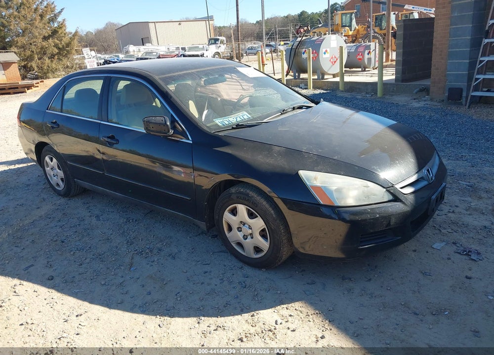 2007 HONDA ACCORD 2.4 LX VIN: 1HGCM56407A185634