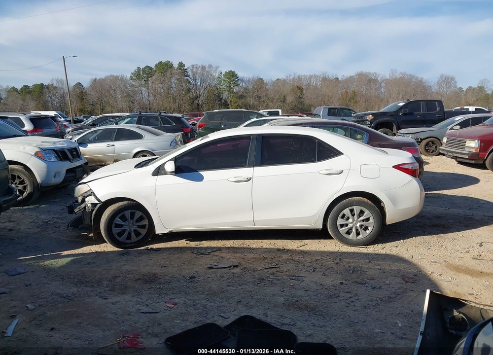 2016 TOYOTA COROLLA L VIN: 2T1BURHE7GC490437