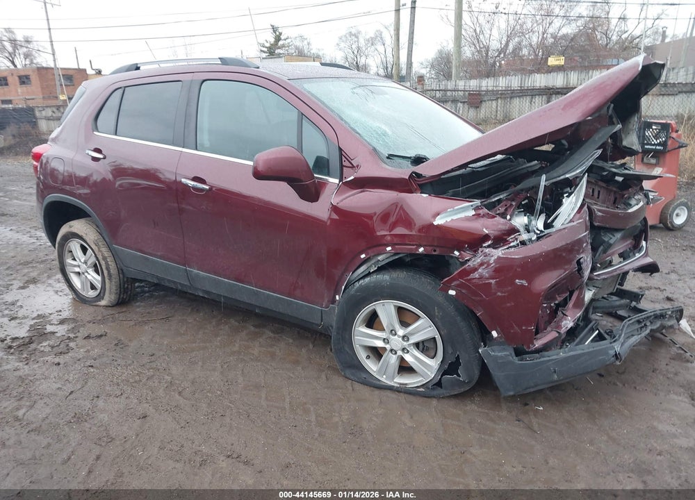 2017 CHEVROLET TRAX LT VIN: 3GNCJPSB9HL250098