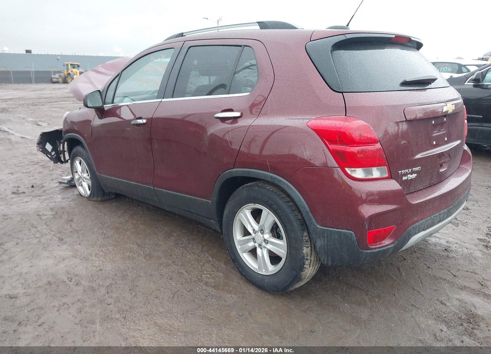 2017 CHEVROLET TRAX LT VIN: 3GNCJPSB9HL250098