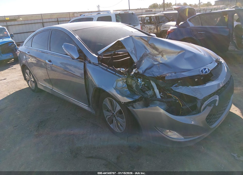 2014 HYUNDAI SONATA HYBRID LIMITED VIN: KMHEC4A46EA116371