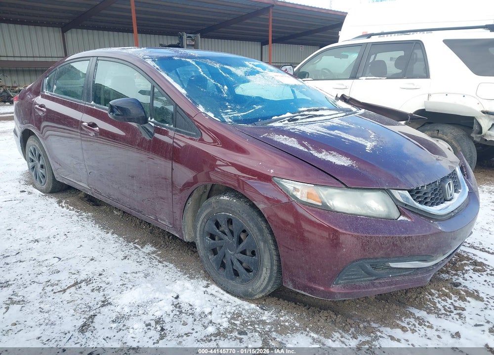 2014 HONDA CIVIC LX VIN: 19XFB2F57EE030467