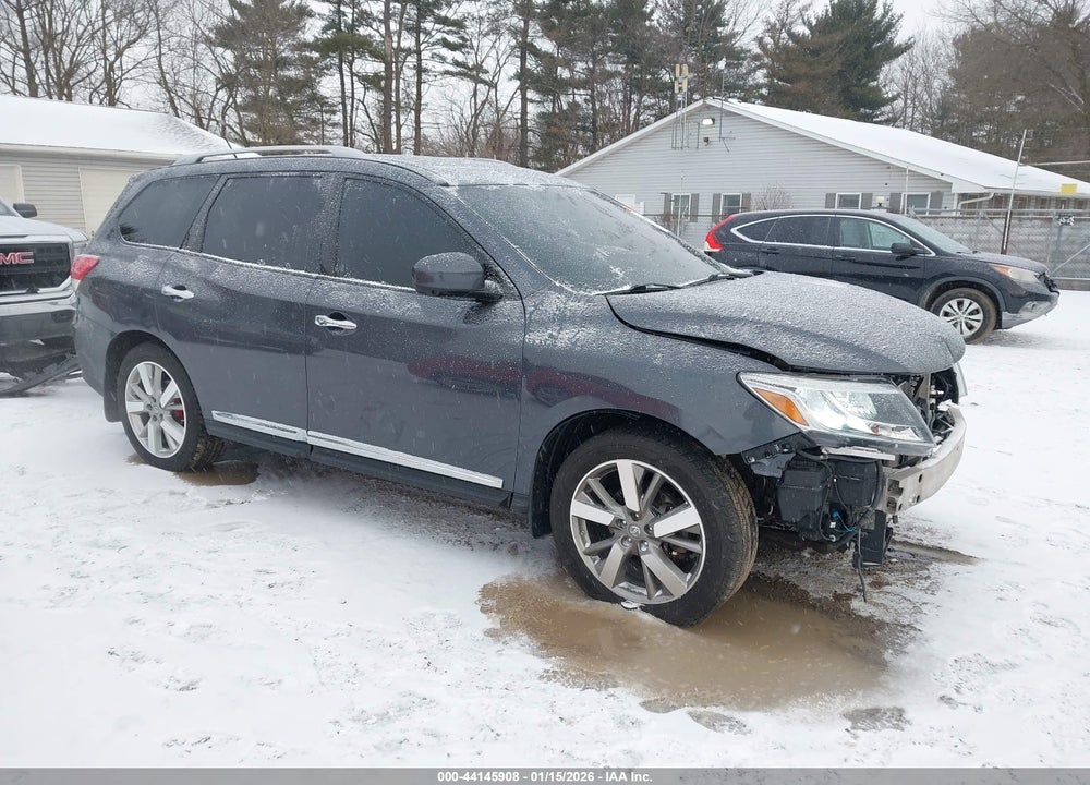 2014 NISSAN PATHFINDER PLATINUM VIN: 5N1AR2MM8EC642261