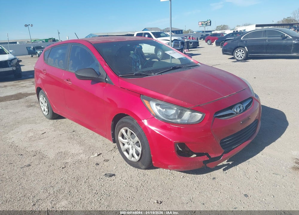 2013 HYUNDAI ACCENT GS VIN: KMHCT5AE6DU088073