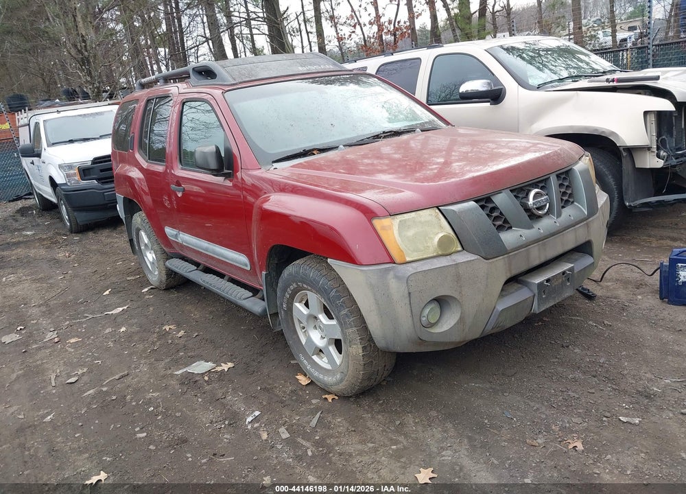2006 NISSAN XTERRA S VIN: 5N1AN08UX6C536552