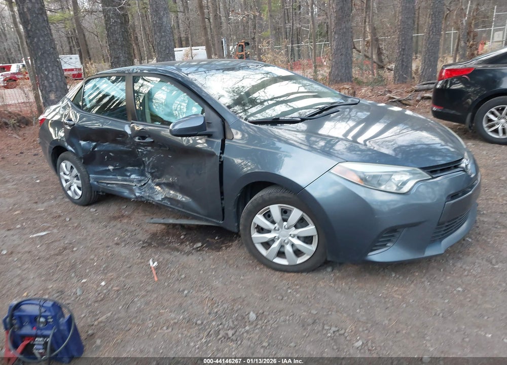2015 TOYOTA COROLLA LE VIN: 2T1BURHE1FC375105