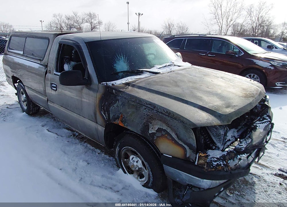 2003 CHEVROLET SILVERADO 1500 WORK TRUCK VIN: 1GCEC14X43Z115680