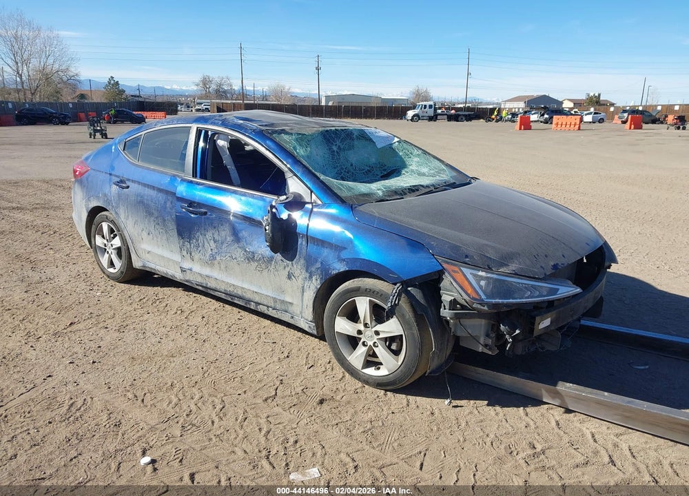 2019 HYUNDAI ELANTRA SE VIN: 5NPD74LF8KH492772