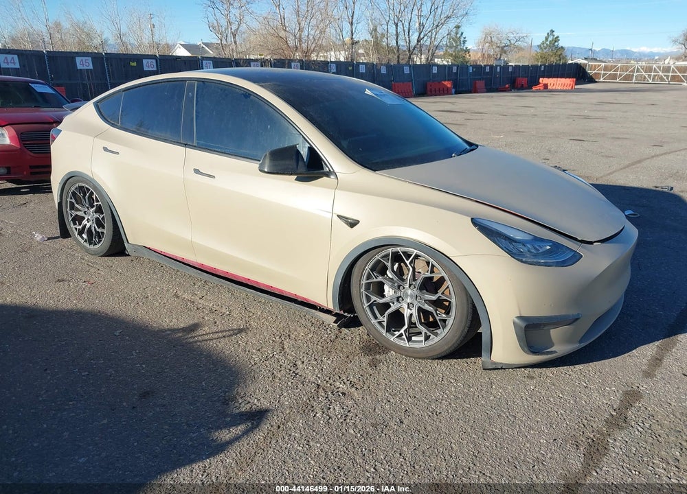 2021 TESLA MODEL Y PERFORMANCE DUAL MOTOR ALL-WHEEL DRIVE VIN: 5YJYGDEF7MF073179