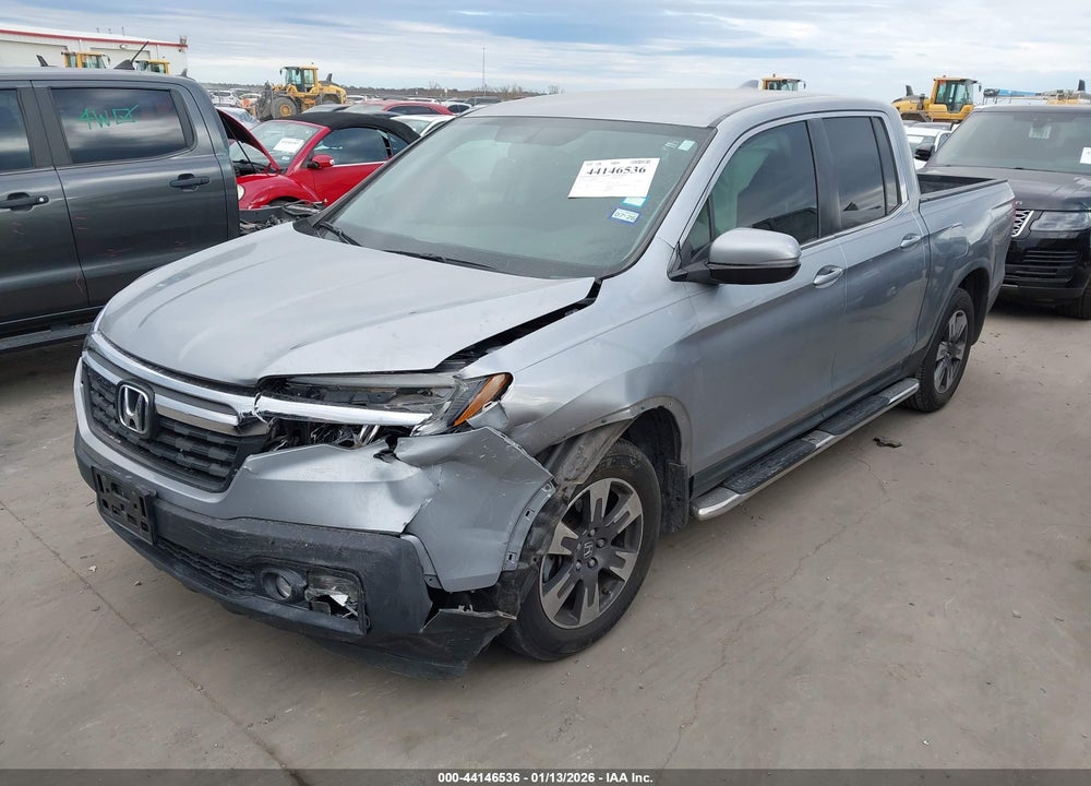 2017 HONDA RIDGELINE RTL-T VIN: 5FPYK2F67HB001106