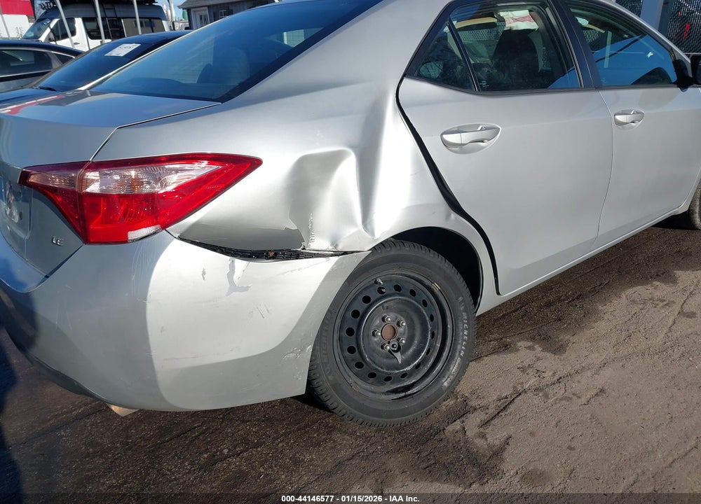 2019 TOYOTA COROLLA LE VIN: 5YFBURHE2KP896845