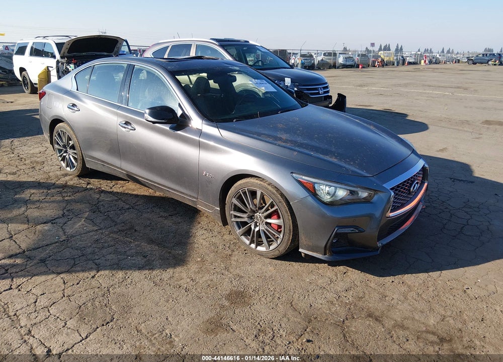 2019 INFINITI Q50 3.0T RED SPORT 400 VIN: JN1FV7AR1KM800029