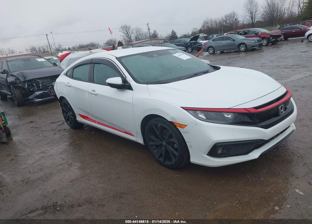 2020 HONDA CIVIC SPORT VIN: 2HGFC2E85LH554874