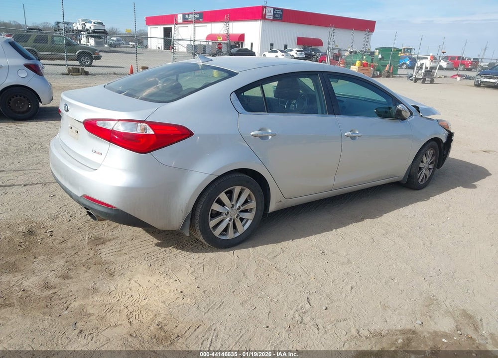 2015 KIA FORTE EX VIN: KNAFX4A80F5344437
