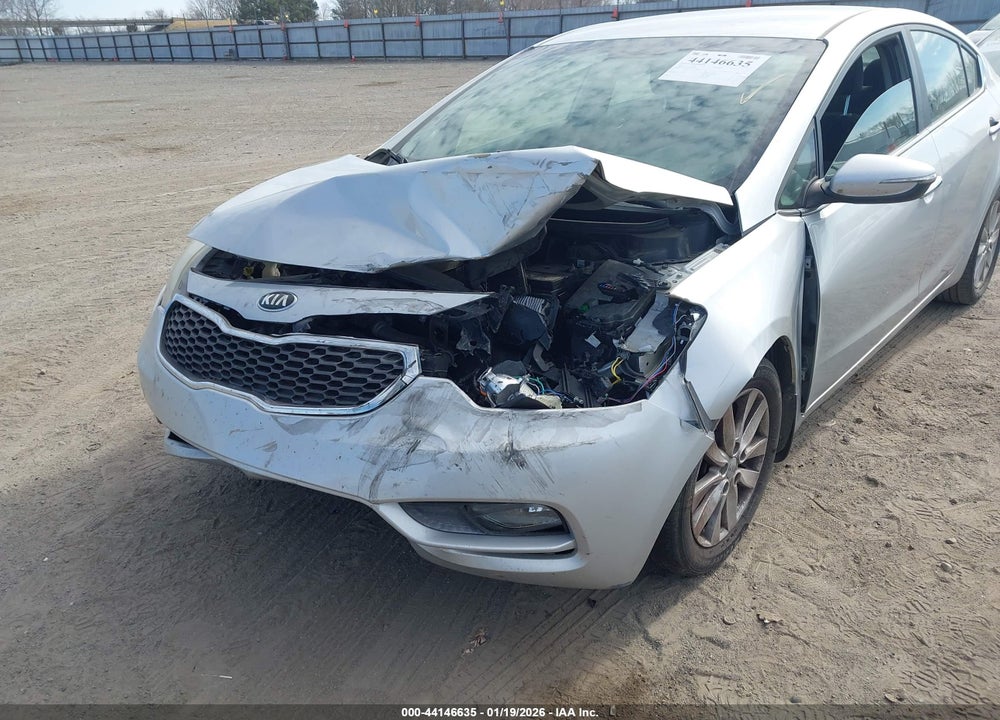2015 KIA FORTE EX VIN: KNAFX4A80F5344437