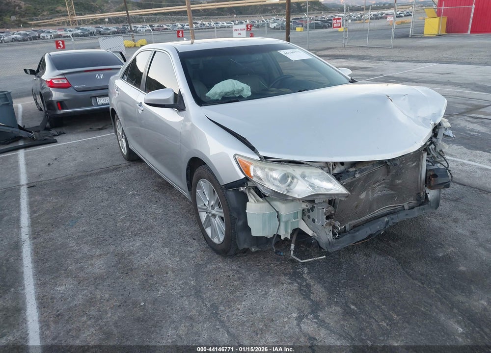 2012 TOYOTA CAMRY XLE V6 VIN: 4T1BK1FK7CU520805