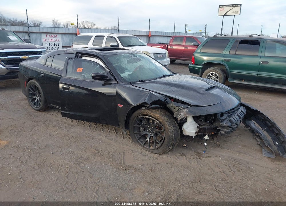 2019 DODGE CHARGER SCAT PACK RWD VIN: 2C3CDXGJ8KH519955