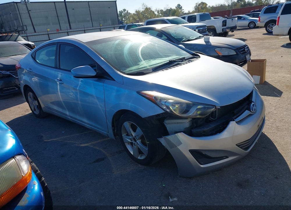 2012 HYUNDAI ELANTRA GLS VIN: 5NPDH4AE4CH073780