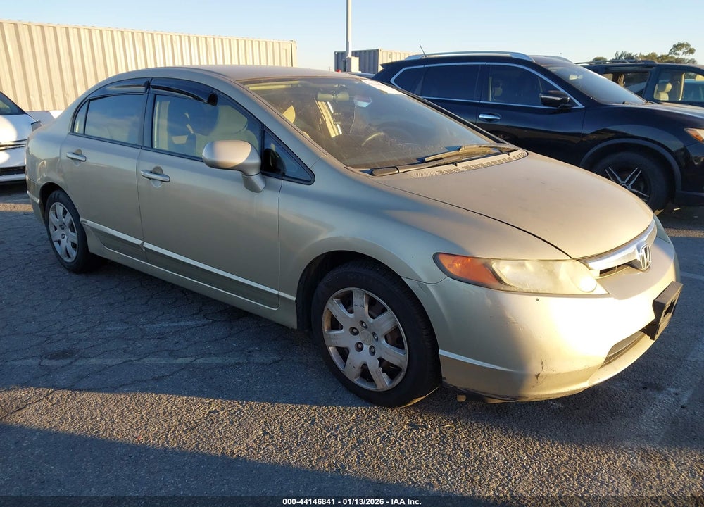 2007 HONDA CIVIC LX VIN: 1HGFA16547L092336