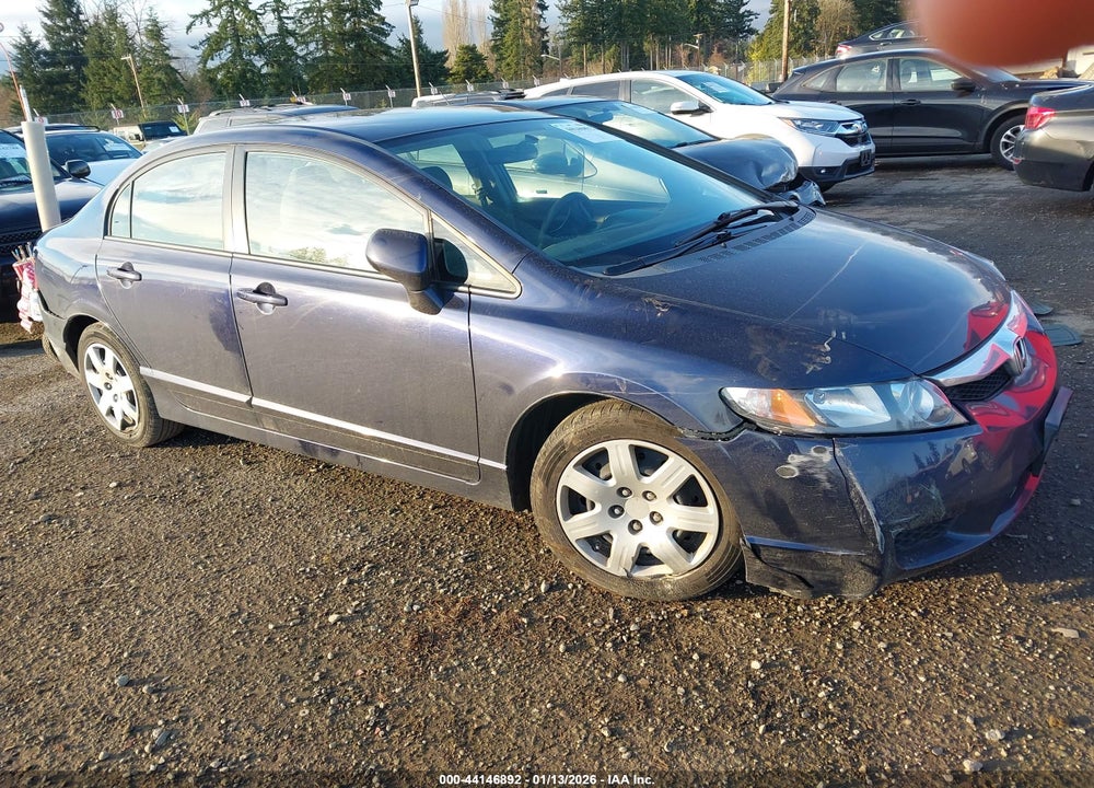 2010 HONDA CIVIC LX VIN: 19XFA1F53AE015293