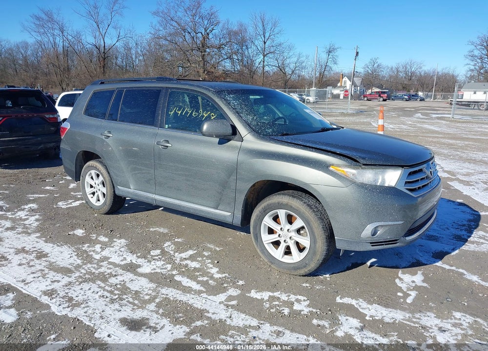 2012 TOYOTA HIGHLANDER SE VIN: 5TDZA3EH8CS021264