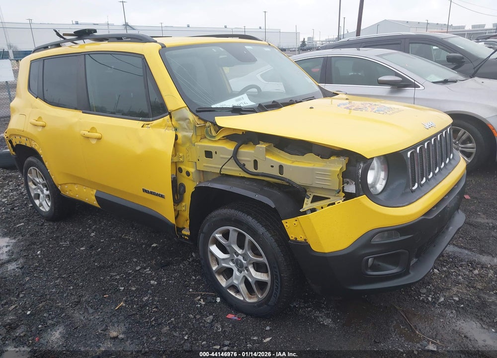 2016 JEEP RENEGADE LATITUDE VIN: ZACCJBBT0GPD21859