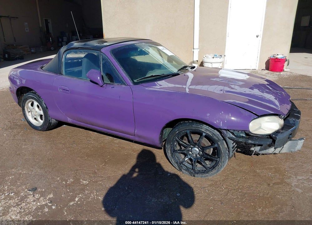 1999 MAZDA MX-5 MIATA LEATHER PKG/POPULAR EQUIPMENT PKG/SPORTS PKG/TOURING PKG VIN: JM1NB3537X0104077