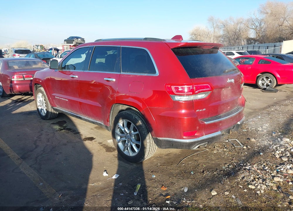 2015 JEEP GRAND CHEROKEE SUMMIT VIN: 1C4RJFJT4FC950532