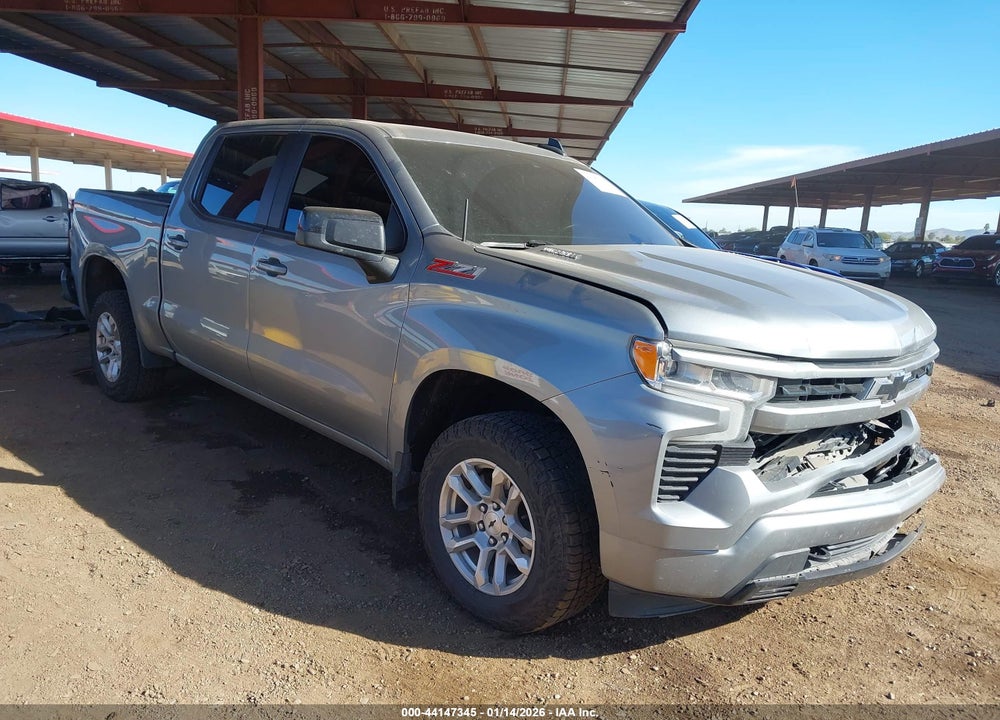 2023 CHEVROLET SILVERADO 1500 4WD  SHORT BED RST VIN: 3GCUDEE86PG140982