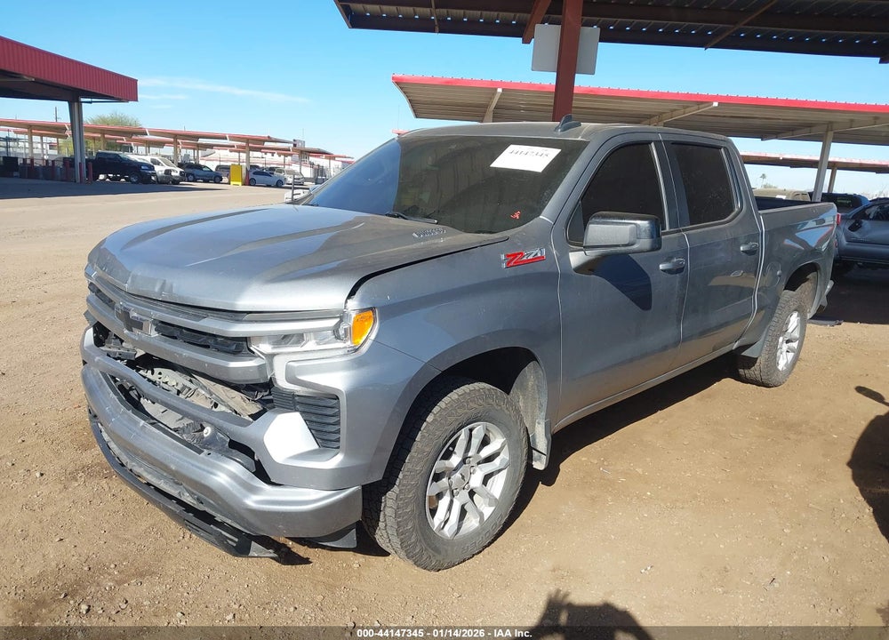 2023 CHEVROLET SILVERADO 1500 4WD  SHORT BED RST VIN: 3GCUDEE86PG140982