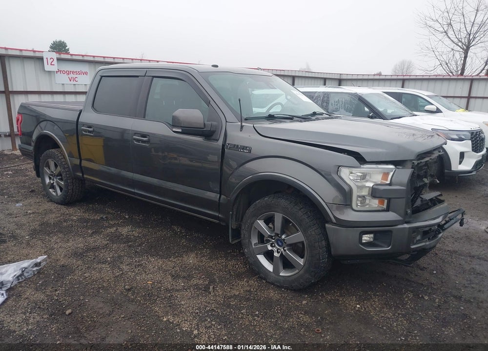 2017 FORD F-150 LARIAT VIN: 1FTEW1EF9HFC70926