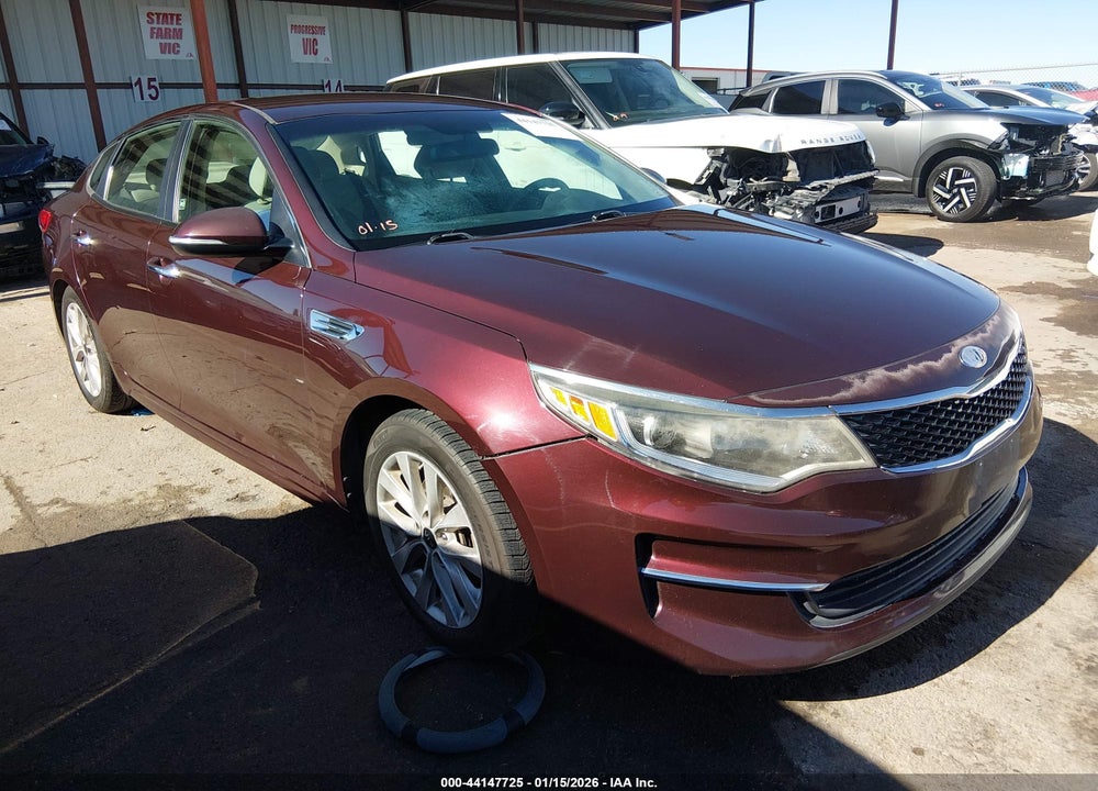 2018 KIA OPTIMA LX VIN: 5XXGT4L36JG254136