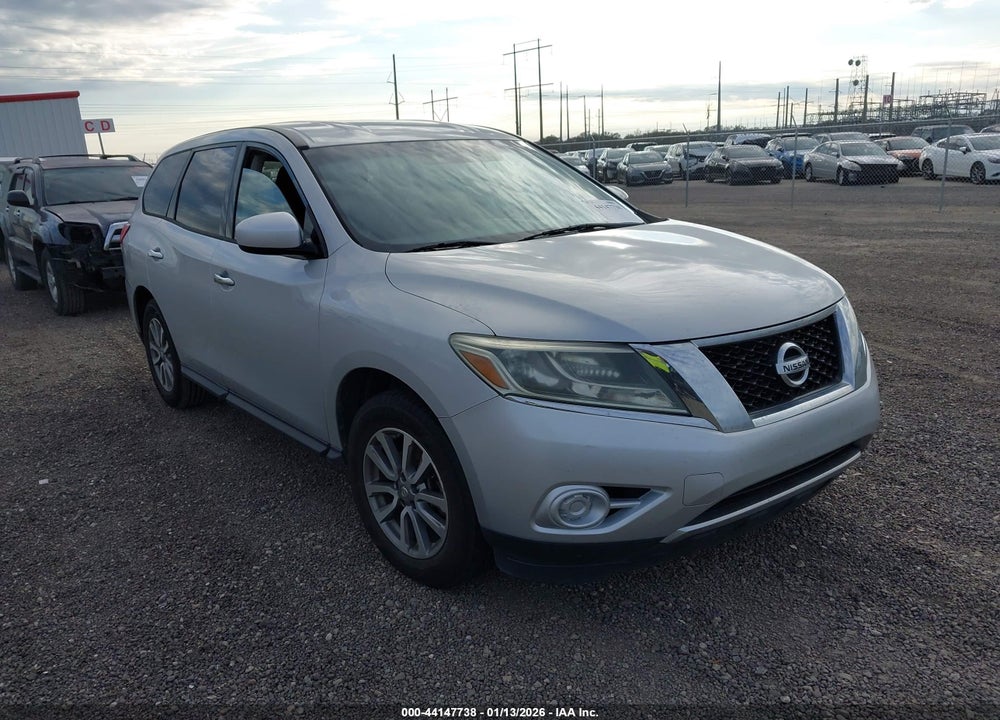 2013 NISSAN PATHFINDER S VIN: 5N1AR2MN9DC636198