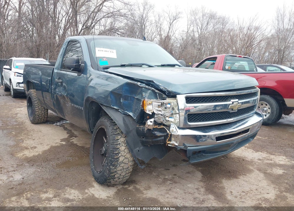 2007 CHEVROLET SILVERADO 1500 WORK TRUCK VIN: 1GCEK14C87Z584566