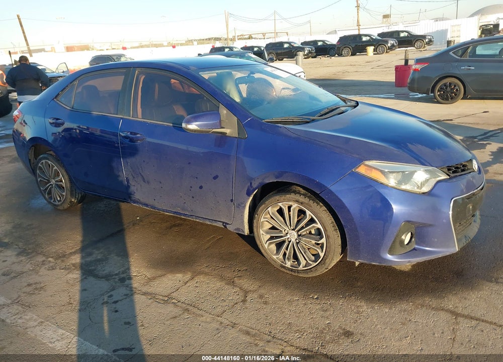 2014 TOYOTA COROLLA S PLUS VIN: 5YFBURHEXEP038348