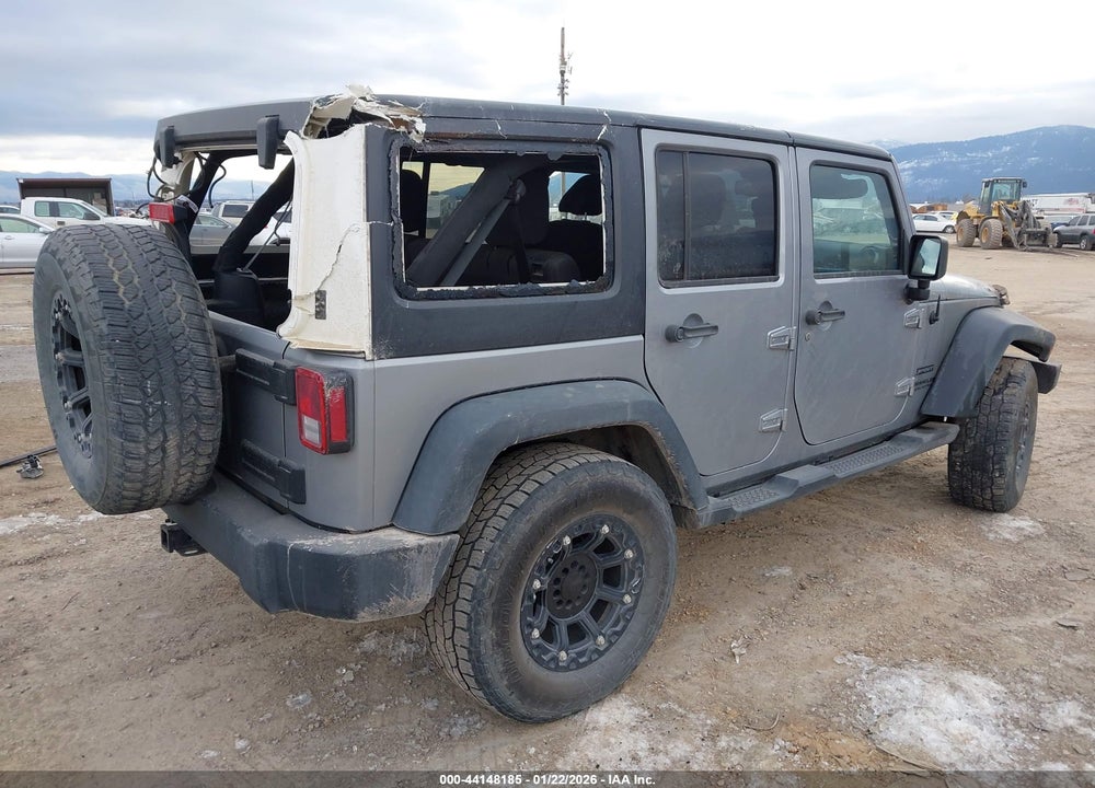 2015 JEEP WRANGLER UNLIMITED SPORT VIN: 1C4BJWDG4FL507247