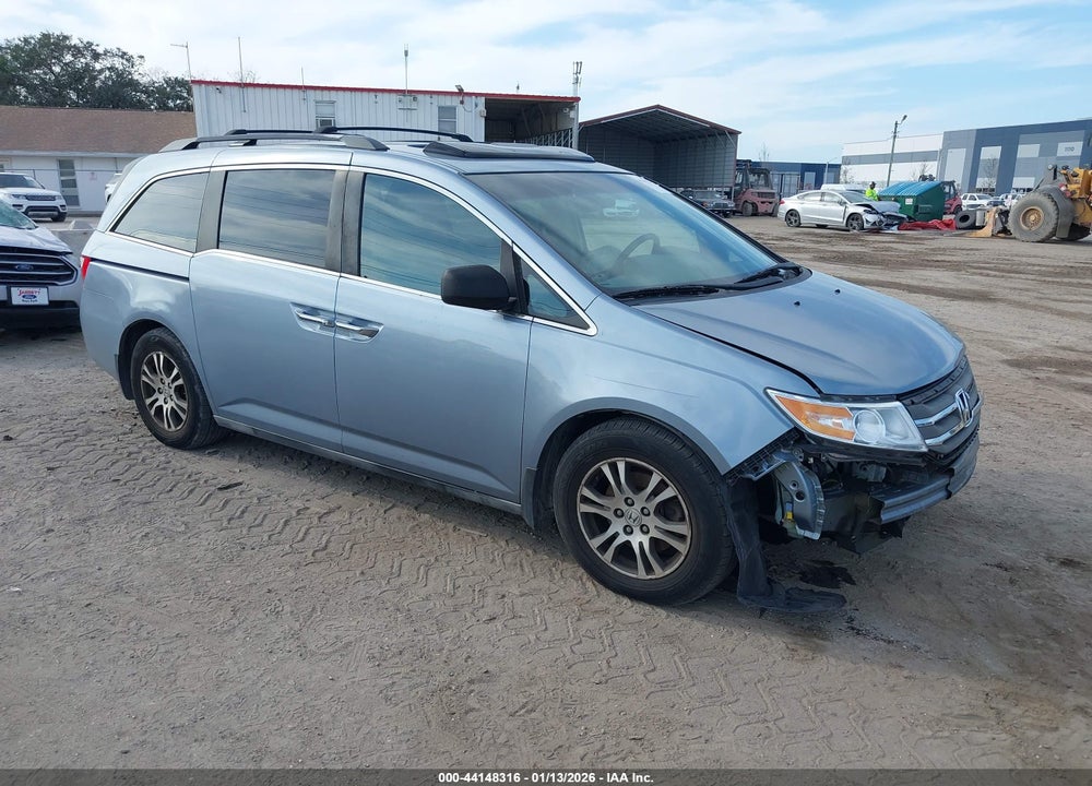 2011 HONDA ODYSSEY EX-L VIN: 5FNRL5H66BB013263