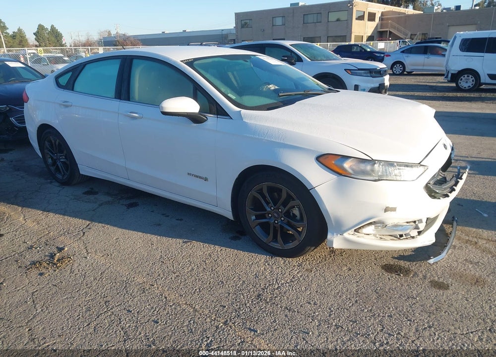 2018 FORD FUSION HYBRID SE VIN: 3FA6P0LUXJR101333