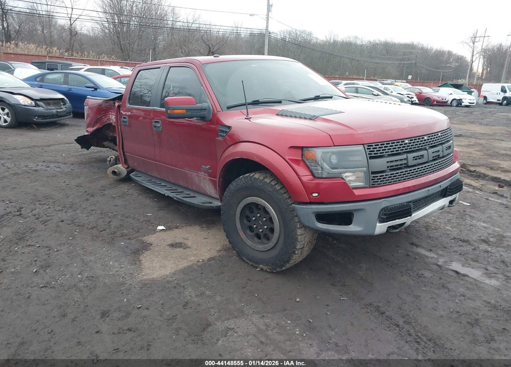 2014 FORD F-150 SVT RAPTOR VIN: 1FTFW1R61EFB26443