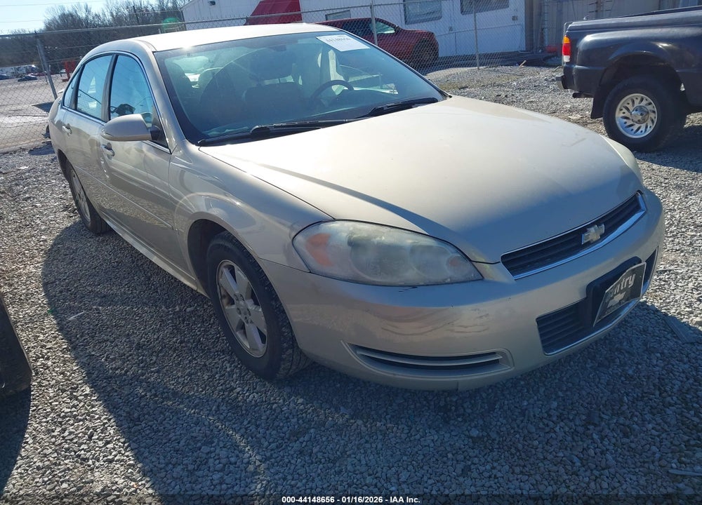 2009 CHEVROLET IMPALA LT VIN: 2G1WT57K291168237