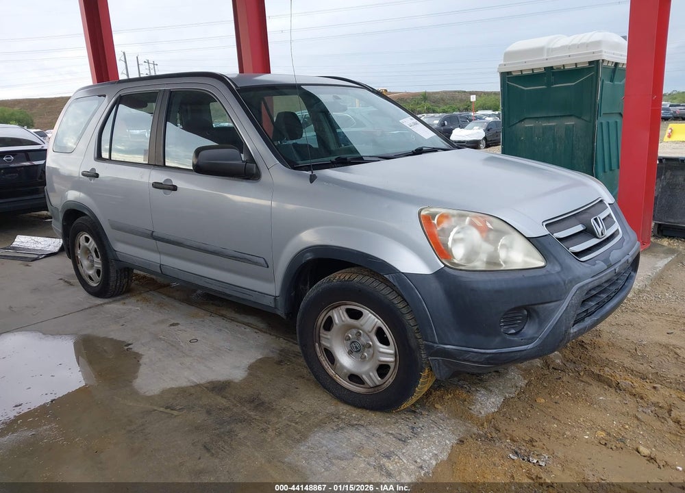 2005 HONDA CR-V LX VIN: SHSRD68525U307640