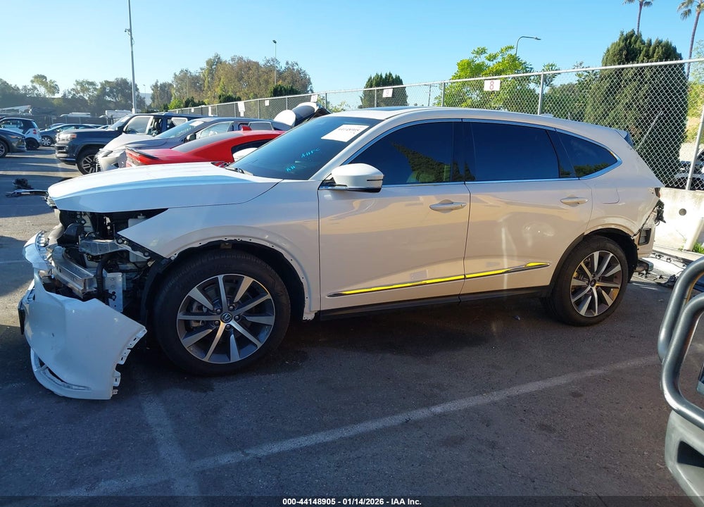 2025 ACURA MDX TECHNOLOGY PACKAGE VIN: 5J8YD9H41SL003205