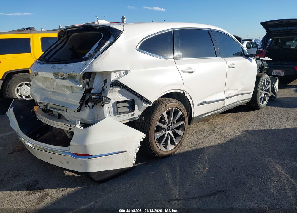 2025 ACURA MDX TECHNOLOGY PACKAGE VIN: 5J8YD9H41SL003205