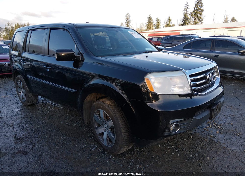 2013 HONDA PILOT TOURING VIN: 5FNYF4H92DB075012