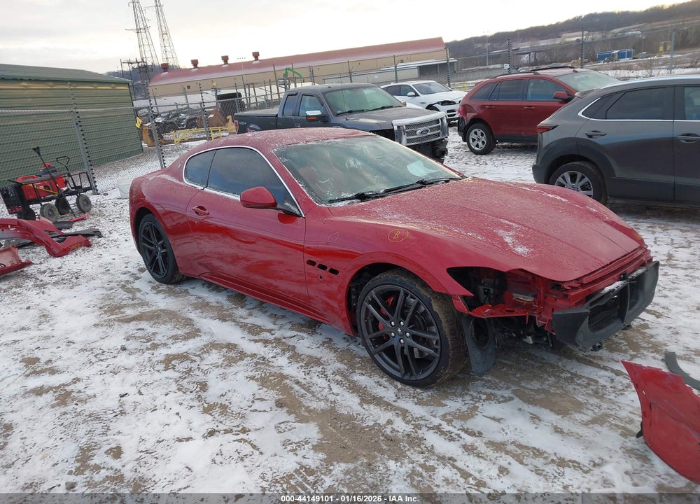 2018 MASERATI GRANTURISMO VIN: ZAM45VLAXJ0265719
