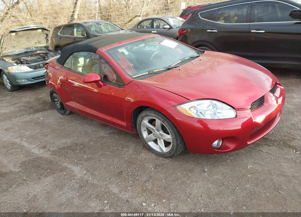 2008 MITSUBISHI ECLIPSE SPYDER GS VIN: 4A3AL25F58E006179
