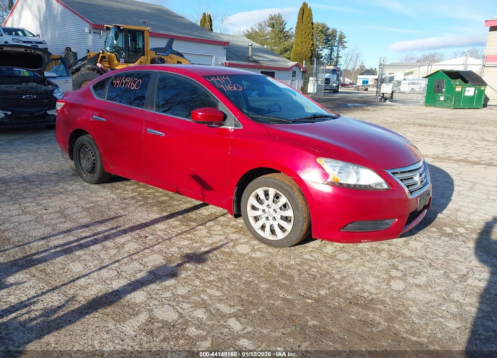 2013 NISSAN SENTRA SV VIN: 3N1AB7APXDL771337