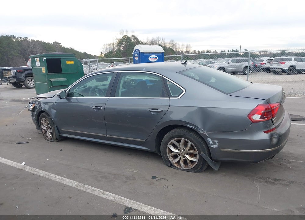 2016 VOLKSWAGEN PASSAT 1.8T S VIN: 1VWAT7A39GC037471