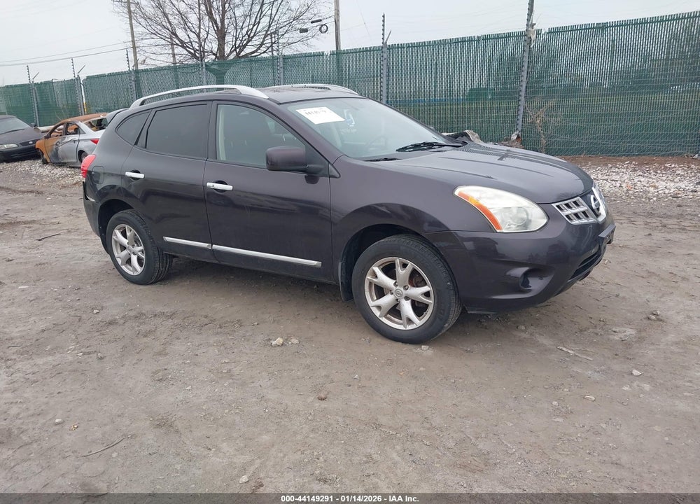 2011 NISSAN ROGUE SV VIN: JN8AS5MV7BW314783